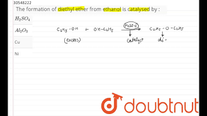 Nmr chemical shifts of trace impurities: The Formation Of Diethyl Ether From Ethanol Is Catalysed By Youtube