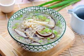 Hearty Japanese Enoki And Shiitake Mushroom Soup Can Be A Meal In Itself Recipe Mushroom Soup Recipes Stuffed Mushrooms Best Mushroom Recipe