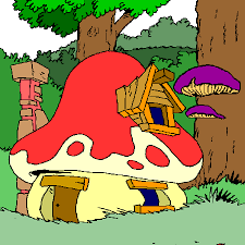 Maison Schtroumpf Recherche Google Maison Schtroumpf