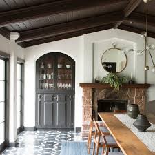 Vaulted ceiling this vaulted and beamed wood ceiling had been painted a glossy white and the customer wanted to bring it back to a natural light wood color. 20 Interiors Rocking Stunning Ceiling Beams