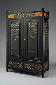 Black Wardrobe Armoire Gold Decoration Bedroom Furniture Design Ideas Eastlake Furniture Gold Bedroom Decor Gold Decor