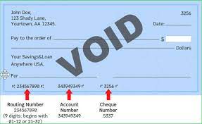 This check could be blank or partially written, and void indicates that check can't be accepted for payment. What Is A Voided Check Voided Check Examples Excel Capital