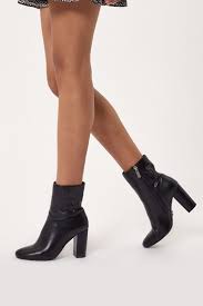 Buy Lipsy Ruched Block Heeled Boot From The Next Uk Online Shop