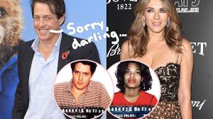 Surprisingly, hurley stood by his side throughout the scandal. Hugh Grant Says He Cheated On Elizabeth Hurley With That Prostitute Because He Was In A Bad Mood Perez Hilton