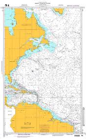 Nga Chart 13 North Atlantic Ocean Western Portion