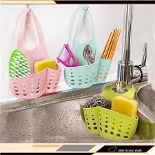 Tidy hanging handbag organizer 6 pocket shelf bag storage holder wardrobe closet. Home Furniture Diy Hanging Storage Drain Basket Sink Organizer Rack Sponge Holder Kitchen New Fi Kitchen Racks Holders Mantys Com Br