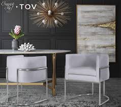 Choose from a variety of materials and styles. Dining Chairs Tov Furniture