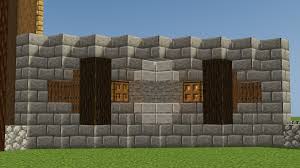 Unlike a wall, a player (but not mobs) can see through the openings in a fence. Minecraft Wall Designs Reddit