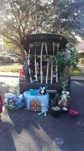 Zoo Trunk Or Treat Trunk Or Treat Halloween Car Decorations Halloween Zoo