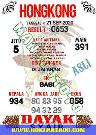 Syair Bocoran Prediksi Hongkong 21 September 2020 Kalyan Sydney Hong Kong