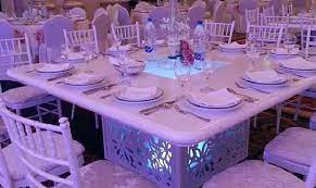 شركة تاجير كراسى الكويت 98077688 ضيافة الكويت table table settings