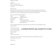 Contoh Surat Lamaran Kerja Di Pt Hwi Jepara Populer Kumpulan Contoh Surat