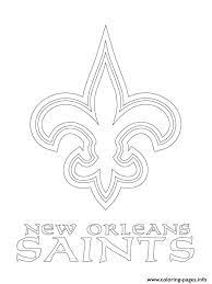 657 x 800 png 100 кб. New Orleans Saints Logo Football Sport Coloring Pages Printable