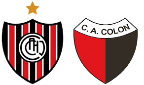 De azur, sobre ondas de plata y azur, un viaducto de oro, mazonado de sable y superado de un vaso campaniforme de oro. La Gloriosa Tricolor Chacarita Vs Colon Dia Hora Y Arbitro Confirmados