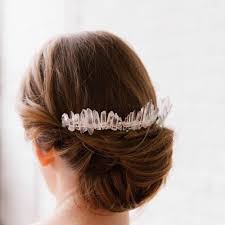If you weren't feeling up to dyeing your hair before, the wedding day is a perfect opportunity to do it. 33 Bridal Bun Hairstyle Ideas For Your Wedding Day Brit Co