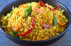 Pulihora Tamarind Rice Recipe Vegetarian Rice Recipes Indian Rice Recipes Savoury Rice Recipe