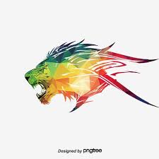 o triangulo de vector triangulo clipart leoes de vetor leao imagem png e psd para download gratuito colorful lion lion illustration tribal lion