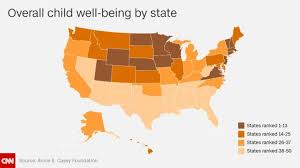 The Best And Worst States To Raise Children In States In America States U S States
