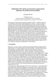 We did not find results for: Eliminating Cfit And Loss Of Control From Commercial Air Operations The Problems And The Solutions Ciehf Publications
