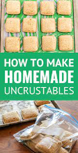 Homemade Uncrustables Frozen Peanut Butter Jelly Sandwiches Lunch Snacks Lunch Meal Prep Clean Eating Snacks