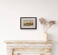 Edwin Lord Weeks, Egyptian Buffalo and Farmers, 1870s, Watercolor for sale  at Pamono