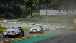 Spa francorchamps is a fast track. Lamborghini Motorsport Circuito Spa Francorchamps