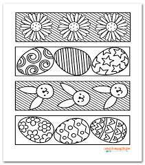 Free Printable Easter Coloring Bookmarks Instant Download Four Designs Coloring Bookmarks Easter Printables Free Coloring Bookmarks Free