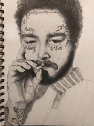 Maybe you would like to learn more about one of these? Work In Progress Not The Best Drawing Ever But I M Trying Lol Postmalone