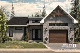 They are suitable for mountainous lots and rugged terrain. House Plan 2 Bedrooms 1 Bathrooms Garage 3288 V2 Drummond House Plans