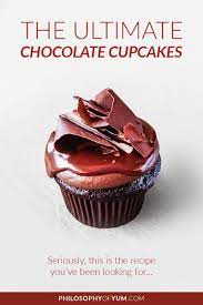 Ultimate Chocolate Cupcakes Recipe Recipe Cupcake Recipes Chocolate Cupcake Recipes Ultimate Chocolate Cupcake Recipe