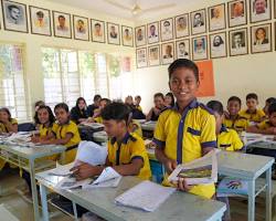 Bangladeshi school classroom
