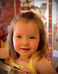 Look dad I've won pennies!