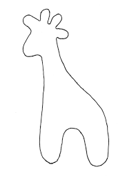 And Baby Giraffe Outline Giraffe Clipart Clip Art Library Sewing Stuffed Animals Giraffe Toy Stuffed Toys Patterns