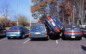 The 11 Worst Urban Parking Jobs Funny Pictures Bad Parking Funny Picture Jokes
