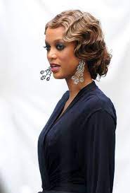 Tyra Banks Retro Updo High Fashion Hair American Hairstyles Vintage Hairstyles