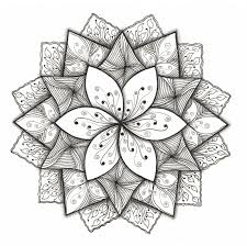 Learn how to draw floral pattern pictures using these outlines or print just for coloring. Simple Flower Pattern Drawing At Paintingvalley Com Explore Collection Of Simple Flower Pattern Drawing