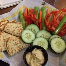 Check spelling or type a new query. Buffalo Wild Wings Has An Entree Called Garden Crasher It S All Veggies With Pita B Fast Healthy Meals Healthy Fast Food Restaurants Healthy Fast Food Options