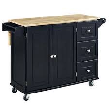Portable kitchen island with stools and drop down breakfast bar. Liberty Wood Top Mobile Kitchen Cart W Wood Or Stainless Steel Top With Black Or White Base Finish Brushed Nickel Decorative Hardware And Two Locking Castors By Dolly Madison From Home Styles