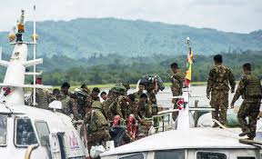 Myanmar's military seized power on 1 february after overthrowing the government and declared a state of emergency. Britain Suspends Myanmar Military Training Arab News
