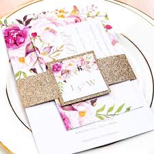 Maybe you would like to learn more about one of these? Blush Pink Floral Wedding Invitations With Gold Glitter Belly Band And Tag Watercolor Invites Boho Weddings Spring And Summer Wedding Ideas Rustic Weddings Elegant Weddings Ws053 Wedding Invitations Wedding Invites Paper