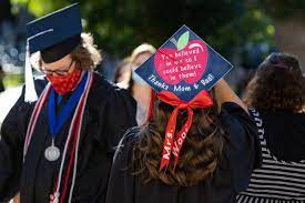 You Believed In Me So I Could Believe In Them Grad Cap Teacher Graduation Cap Education Graduation Cap College Graduation Cap Decoration
