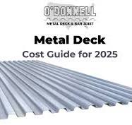2025 Metal Deck Costs [Steel Tariffs] | O'Donnell Metal Deck