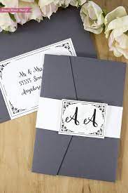 Wedding Invitation Template Printable Set Wedding Invitation Etsy Wedding Invitation Templates Wedding Invitations Wedding Printables