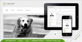 In the new world that we find ourselves, it will be a case of finding a new normal. Free Virtual Business Card Vcard Html Website Templates And Layouts Designmodo