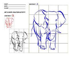 Scale Drawing Dilation Activity Scale Drawing 7th Grade Math Sixth Grade Math