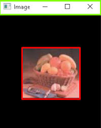 Opencv Zooming In On Mat Image Without The Window Border Changing C Stack Overflow