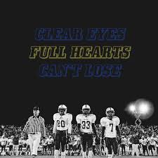 Sow Kindness Gather Love Friday Night Lights Riggins Friday Night Lights Friday Night