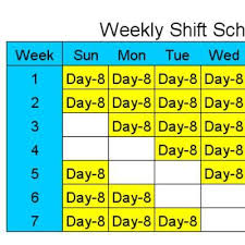 Isolation was not going to be any better. 8 Hour Shift Schedules For 7 Days A Week For 4 Employees Rotating Shift Schedule Template