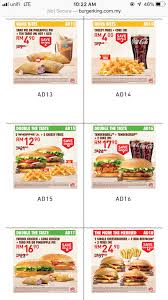 The other top items on the list are the chicken further to the above, for the fans of local flavours, they have introduced malaysian hot flavours promotions to the burger king menu. Myjoe Store On Twitter Promo E Coupon Burgerking Valid Sampai 21 October 2019