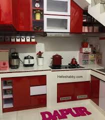 Mudah untuk mencapai desain dapur impian jika anda tahu persis apa yang anda inginkan. 6 Ide Desain Dapur Minimalis Modern Dengan Kitchen Set Berwarna Cantik Helloshabby Com Interior And Exterior Solutions